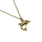 Dior Dolphin Pendant Necklace - Gold Plated
