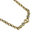 Dior CD Logo Rhinestone Necklace - Gold Plated - 31809
