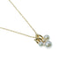 Pearl Diamond Necklace 18KYG Jewelry