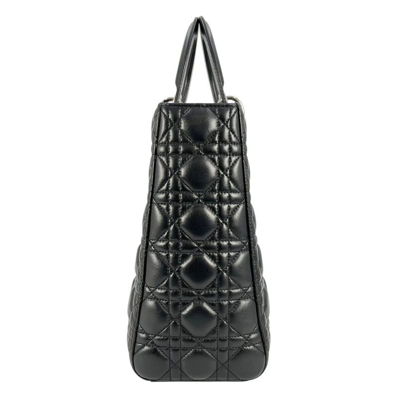 Dior Lady Dior Large Hand Bag - Black