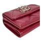 CHANEL Materasse Chanel 19 Compact Wallet - Red