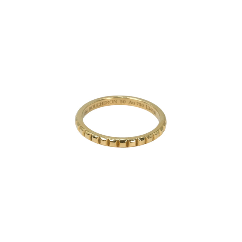 BOUCHERON Clou de Paris Ring 18KYG Jewelry