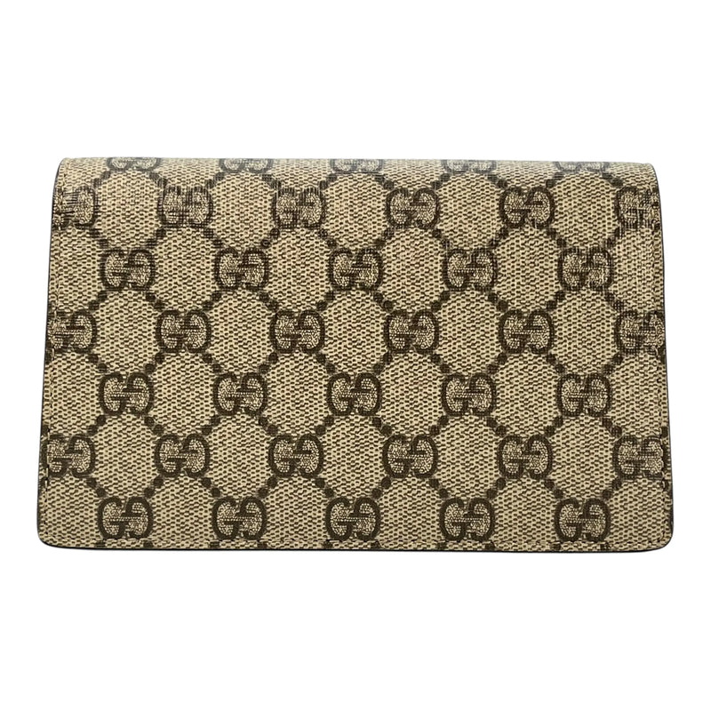 GUCCI Dionysus GG Supreme Mini Bag Shoulder Bag - Beige