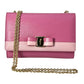 Ferragamo Vera Ribbon Shoulder Bag - Pink