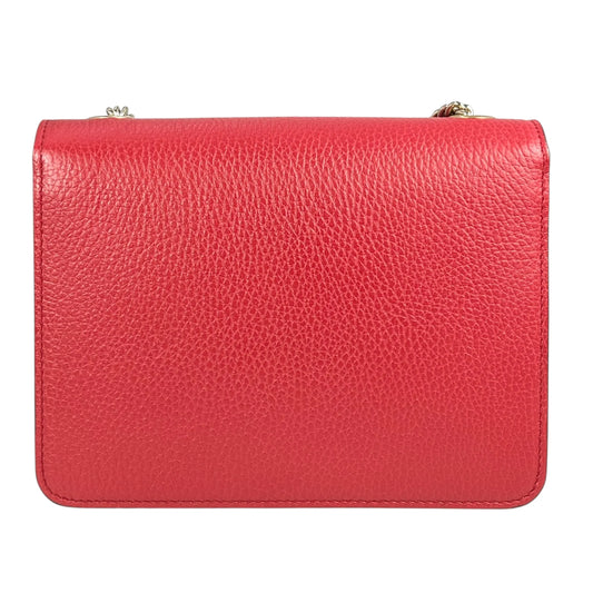 GUCCI Interloking G Shoulder Bag - Red