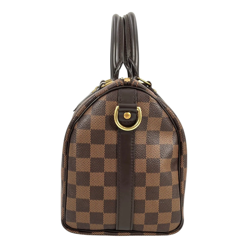 Louis Vuitton Damier Speedy 25 Bandouliere Hand Bag - Brown