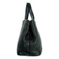 PRADA Punching Logo Hand Bag Leather - Black
