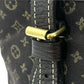 Louis Vuitton Monogram Mini Lin Bucket Bag Hand Bag - Darkbrown