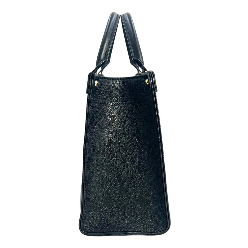 Louis Vuitton Monogram Empreinte On The Go PM - Black