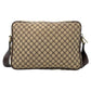 Celine Canvas Macadam Shoulder Bag - Brown