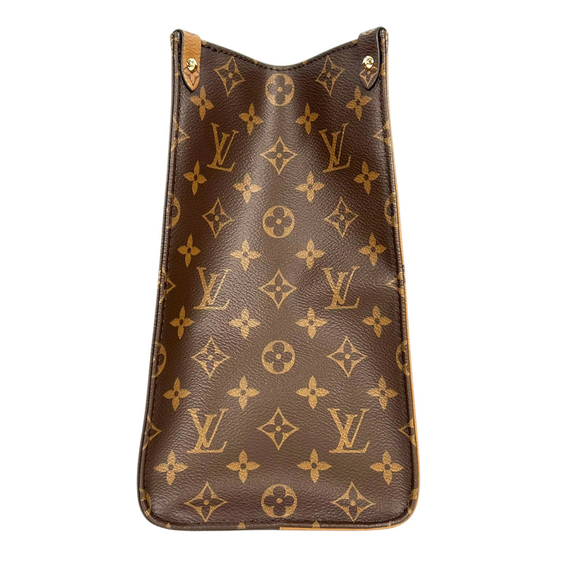 Louis Vuitton On The Go MM Hand Bag Shoulder Bag - Brown - 34948