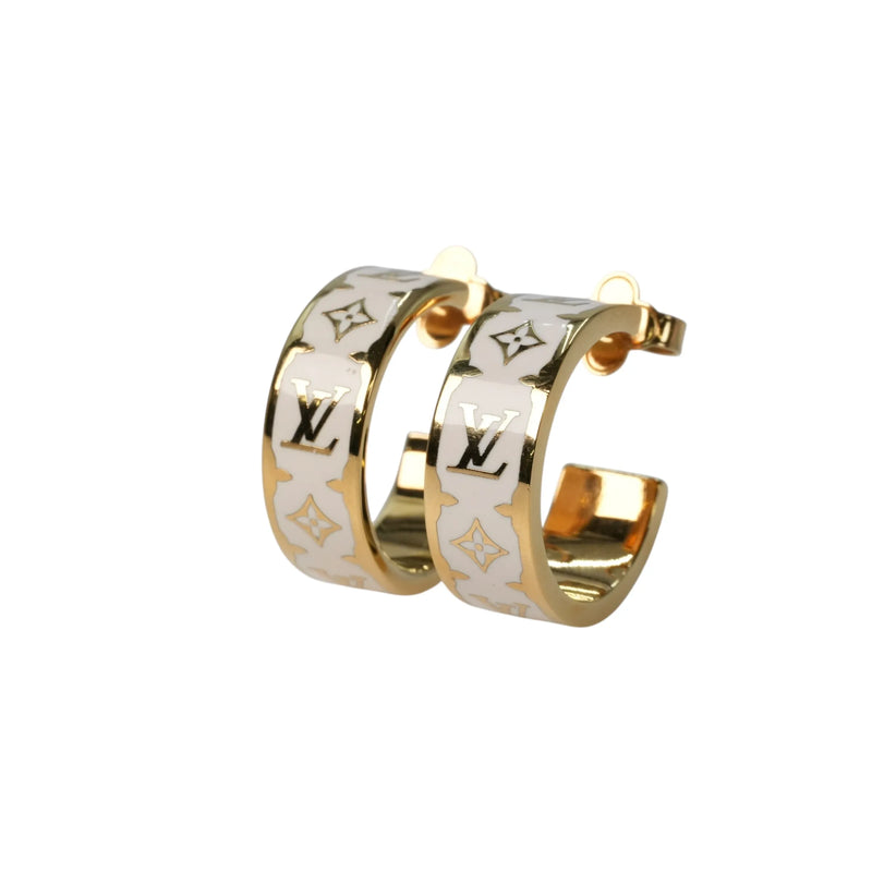Louis Vuitton Nano Gram Earring - Enamel