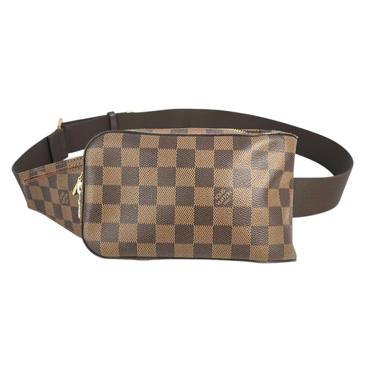 LOUIS VUITTON Geronimos Damier Ebene Waist Bag Body Bag - Brown
