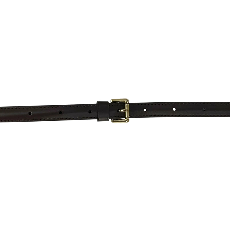 LOUIS VUITTON Leather Shoulder Strap - Darkbrown - 34941