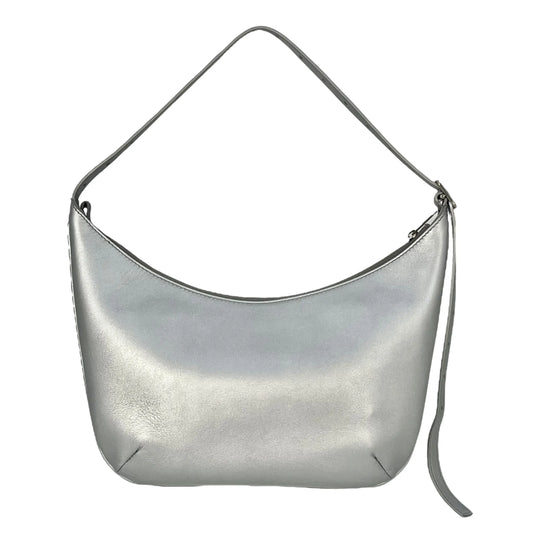 BALENCIAGA Mary Kate Leather Shoulder Bag - Silver