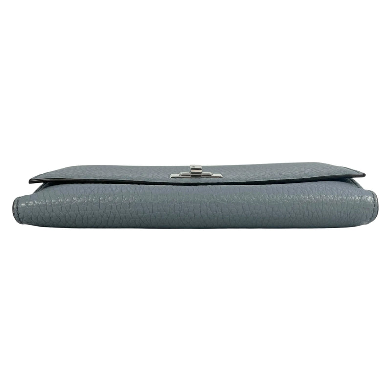 FENDI Peekaboo Continental Long Wallet - Blue 