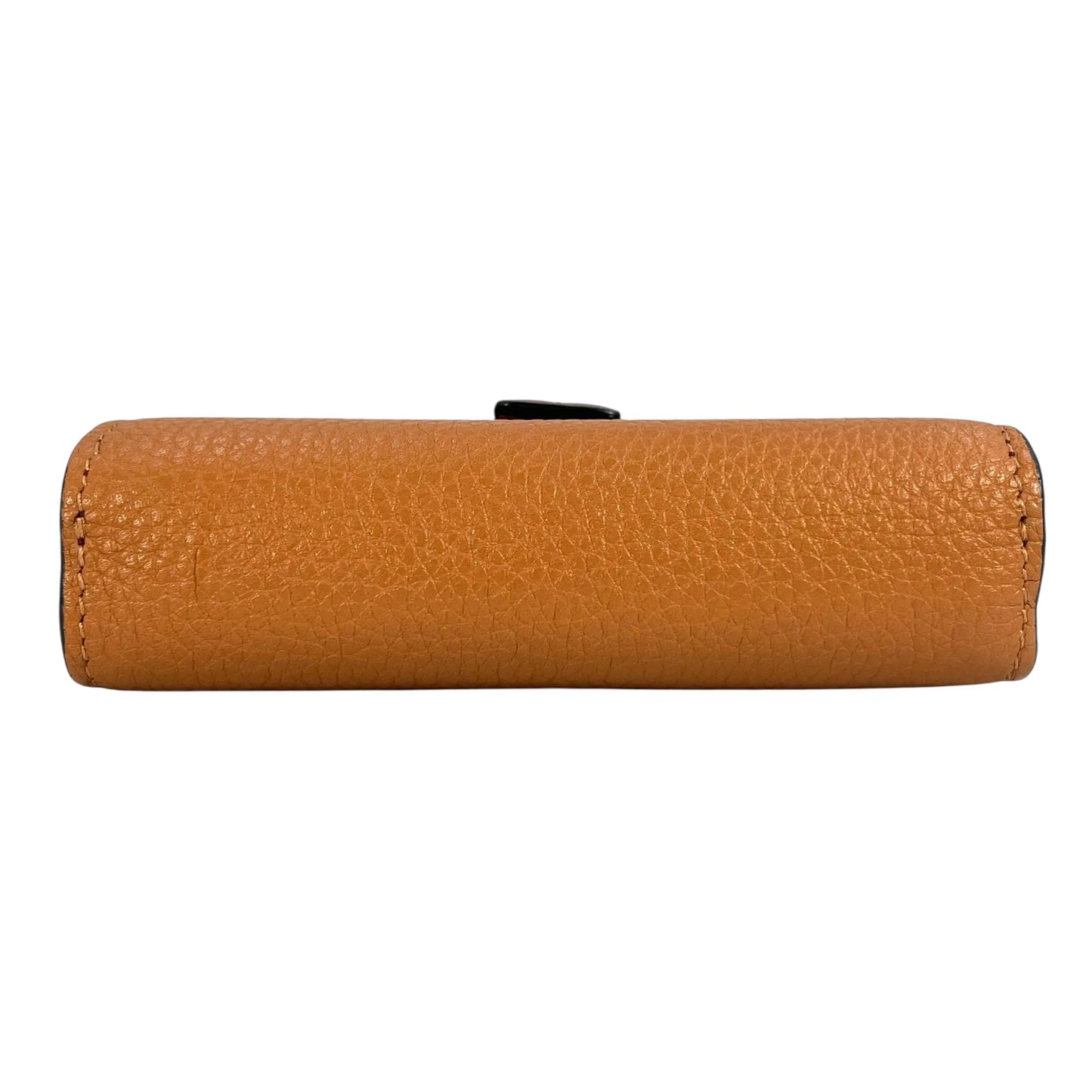 Loewe Calfskin Vertical Compact Wallet - Brown 