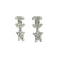 CHANEL Crystal CC Star Stud Earrings - Metal