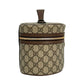 GUCCI Ophidia GG Supreme Canvas Cosmetic Case Handbag - Brown 