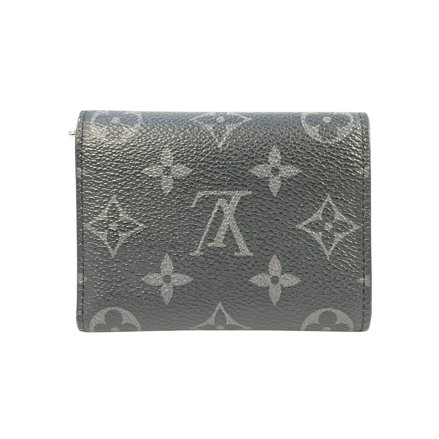 LOUIS VUITTON Monogram Eclipse Compact Wallet - Black 
