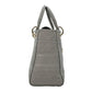 Christian Dior Lady Dior Handbag Shoulder Bag - Gray 