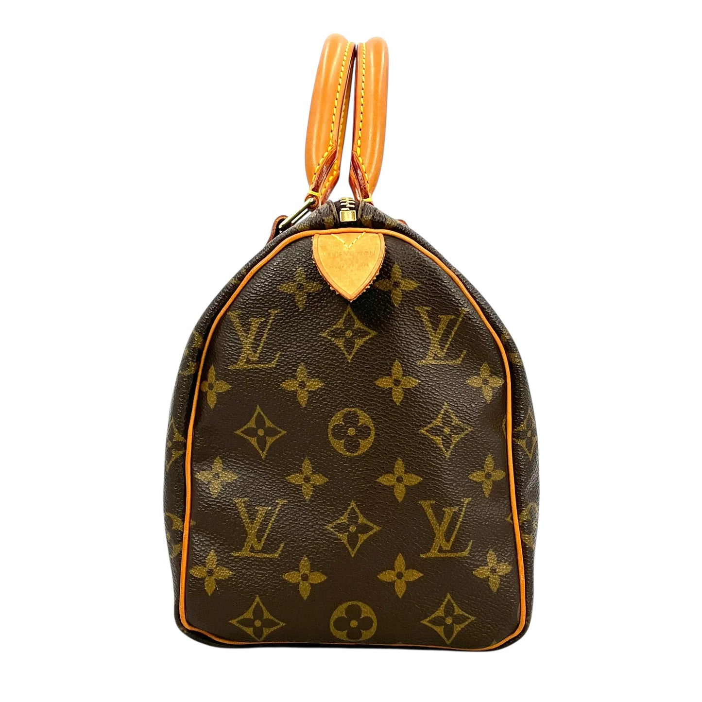 Louis Vuitton スピーディ25 モノグラム キャンバス ハンドバッグ - ブラウン