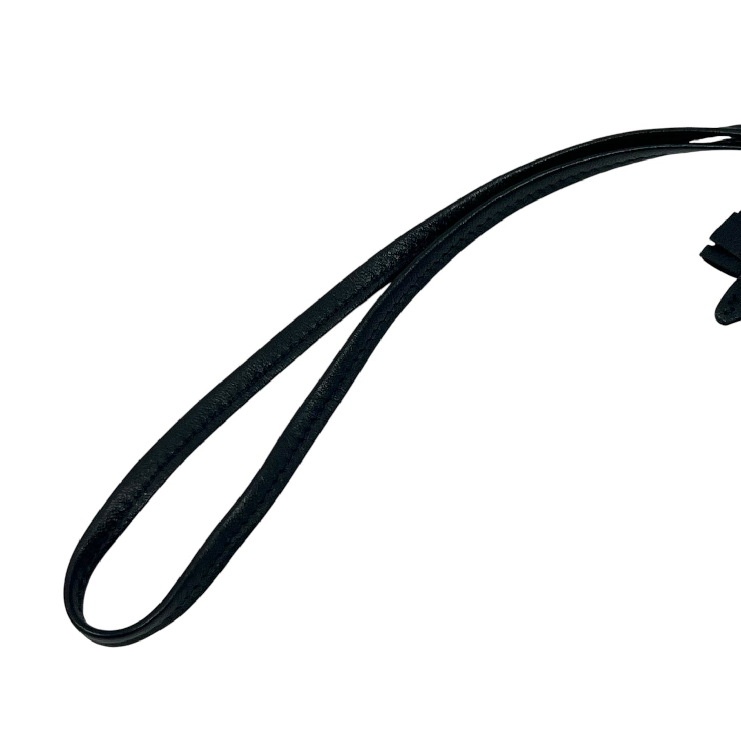 HERMES Rodeo Horse Bag Charm PM Black
