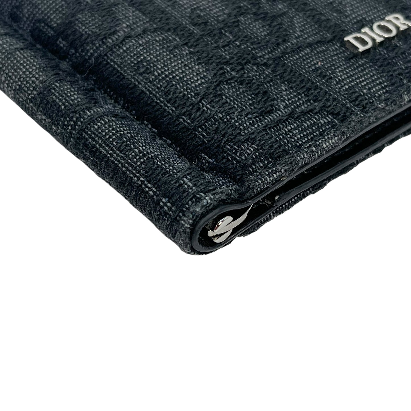 Dior Oblique Jacquard Compact Wallet