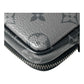 Louis Vuitton Double Phone Pouch Rev erse Monogram Eclipse