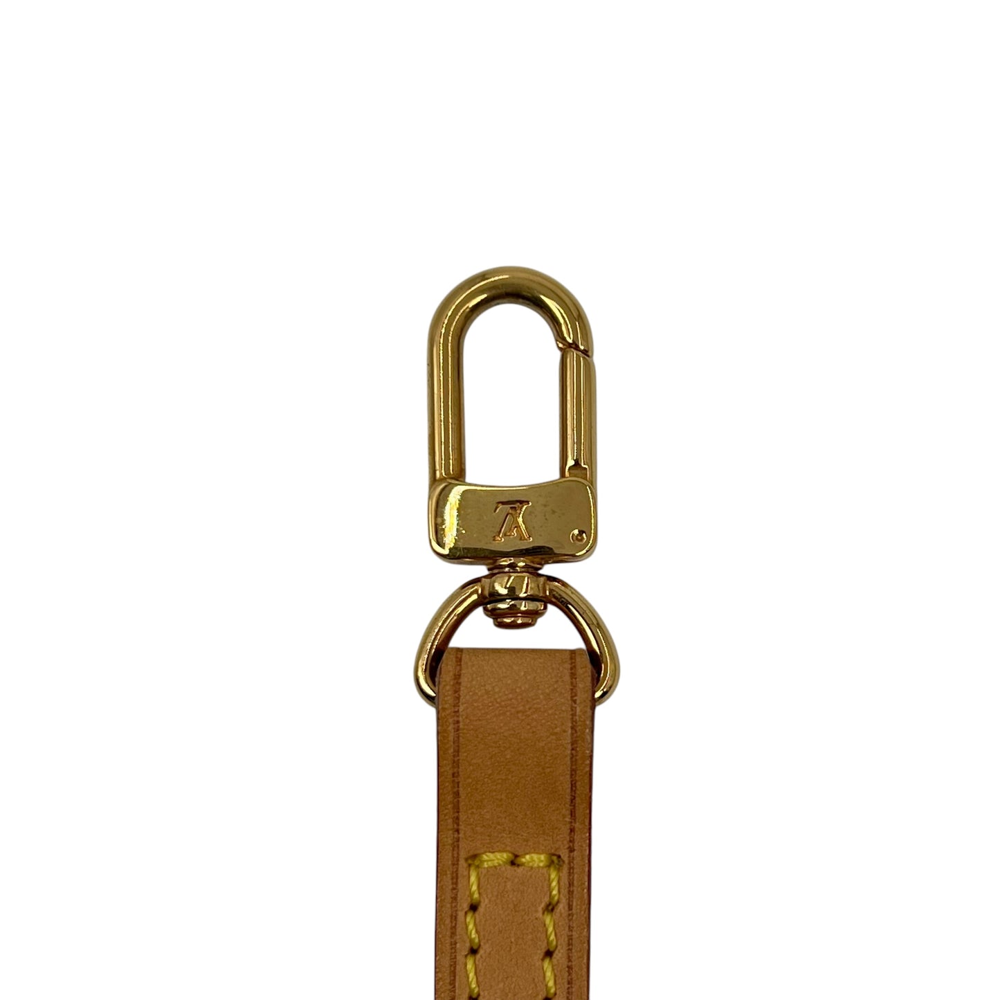 Louis Vuitton Brown Cowhide Leather Strap