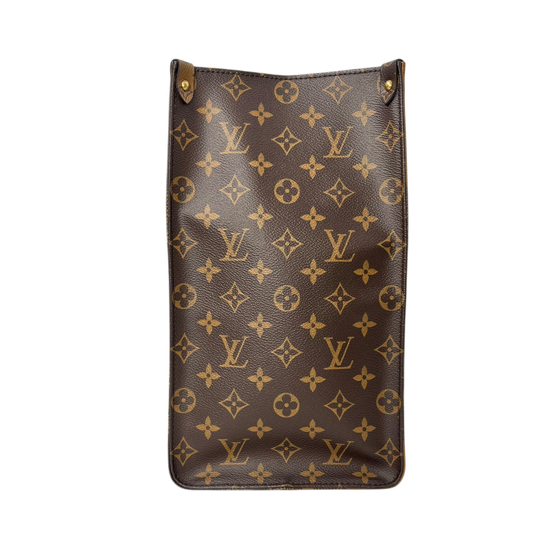 Louis Vuitton On The Go GM Brown Tote Bag