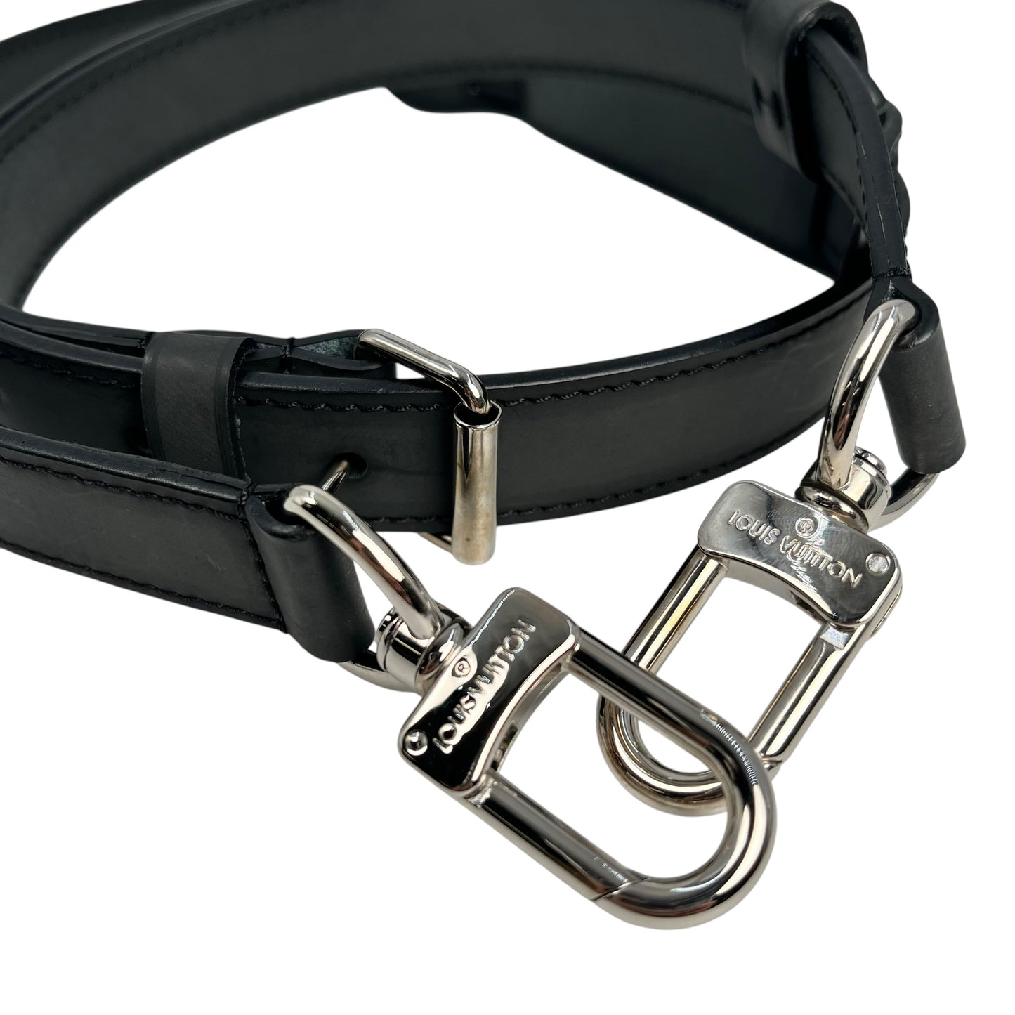 Louis Vuitton Shoulder Strap Smooth Black