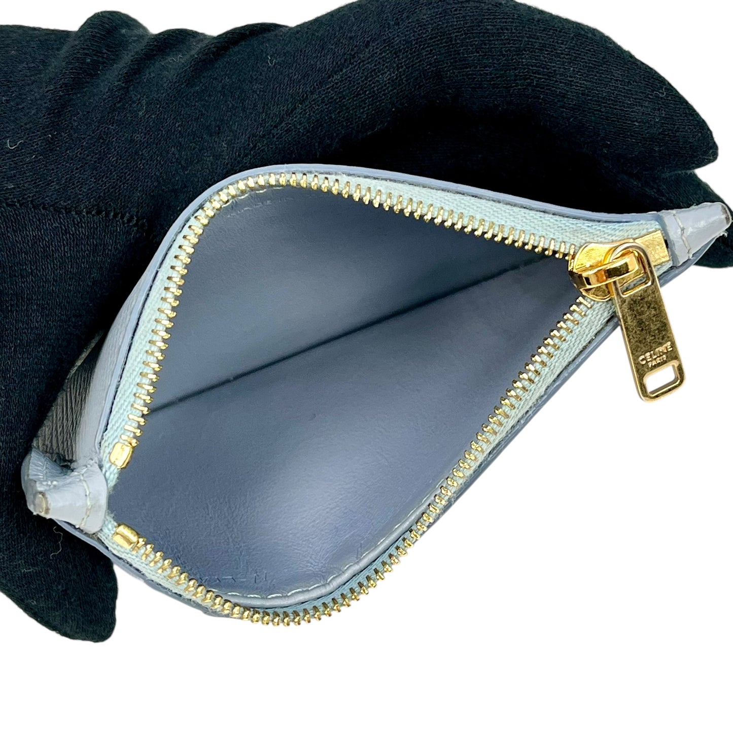CELINE With zip Compact card holder