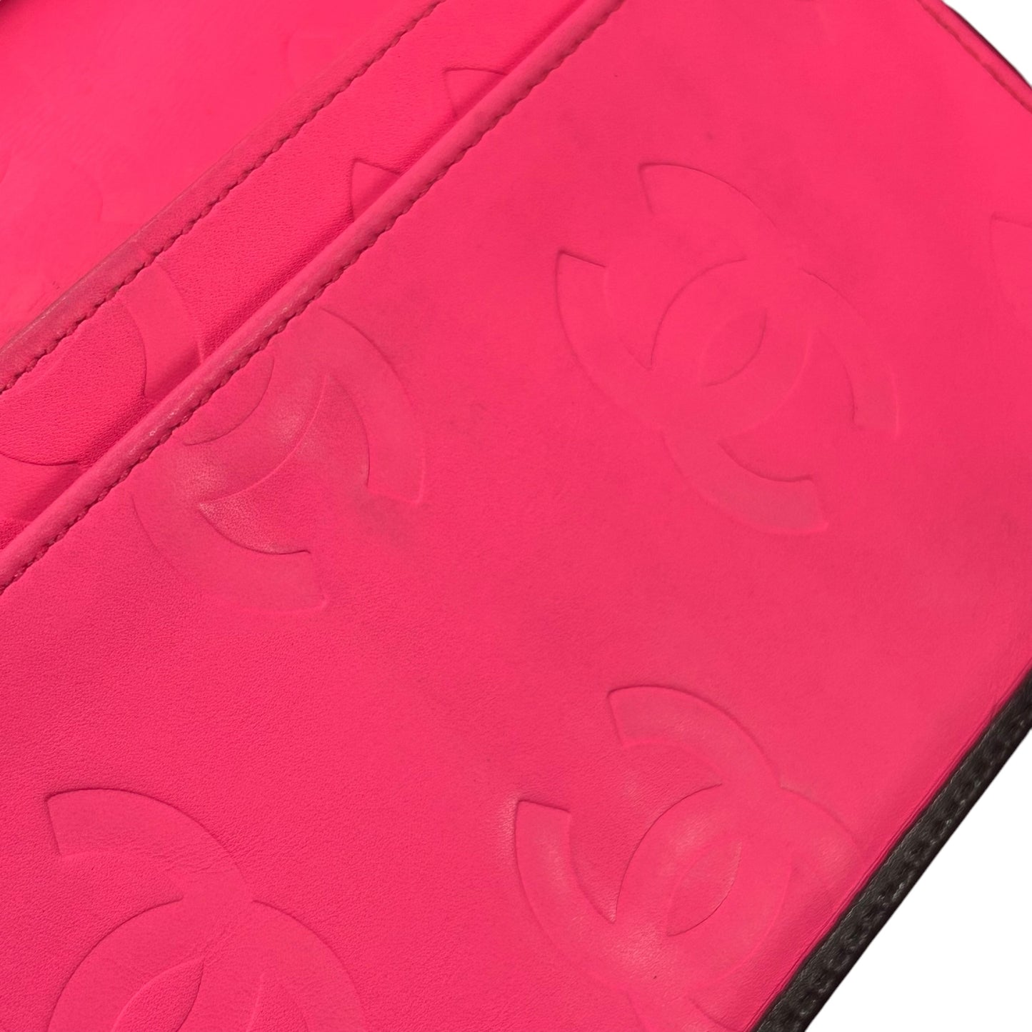 CHANEL Cambon Line Bi-fold long wallet