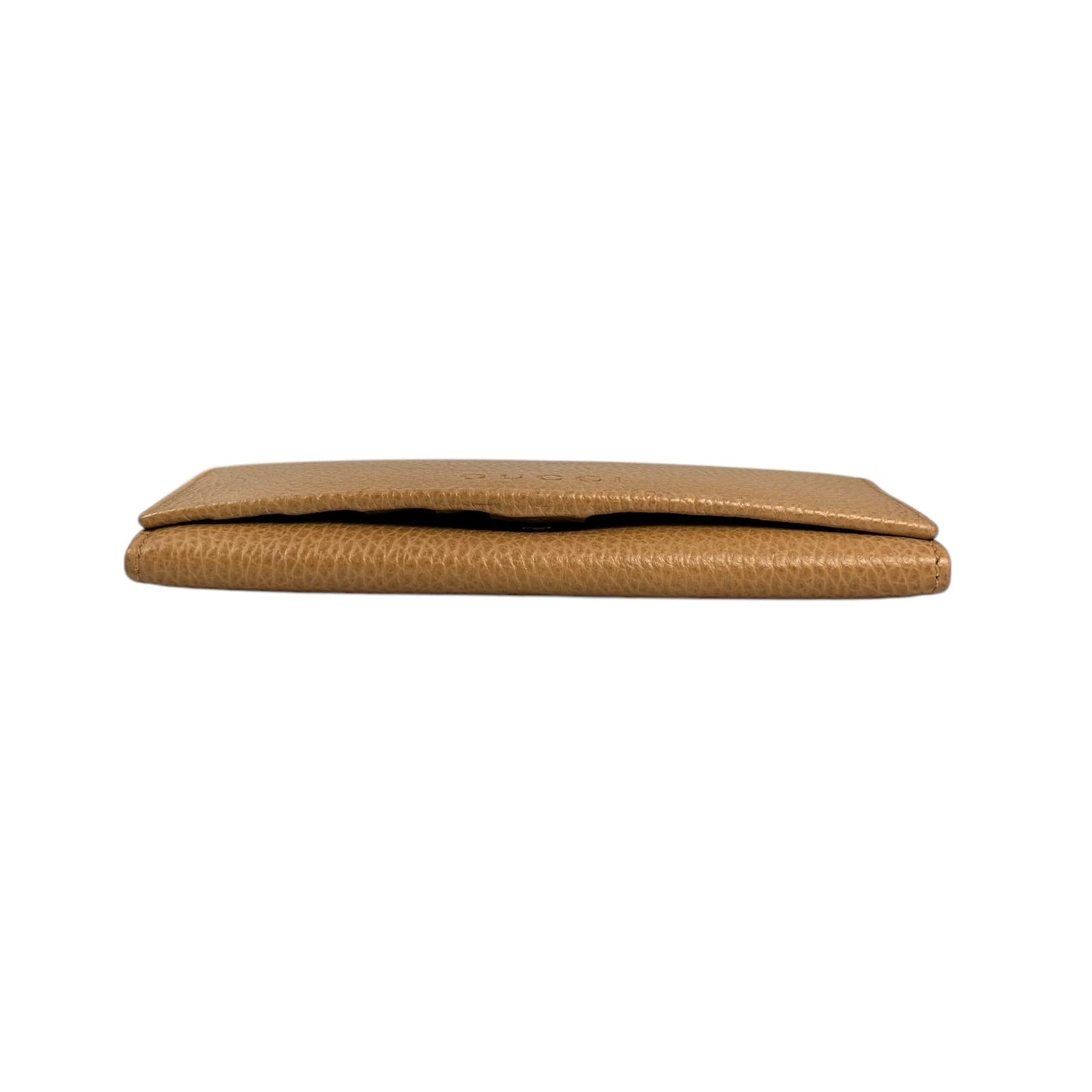 GUCCI Brown Leather Long Wallet