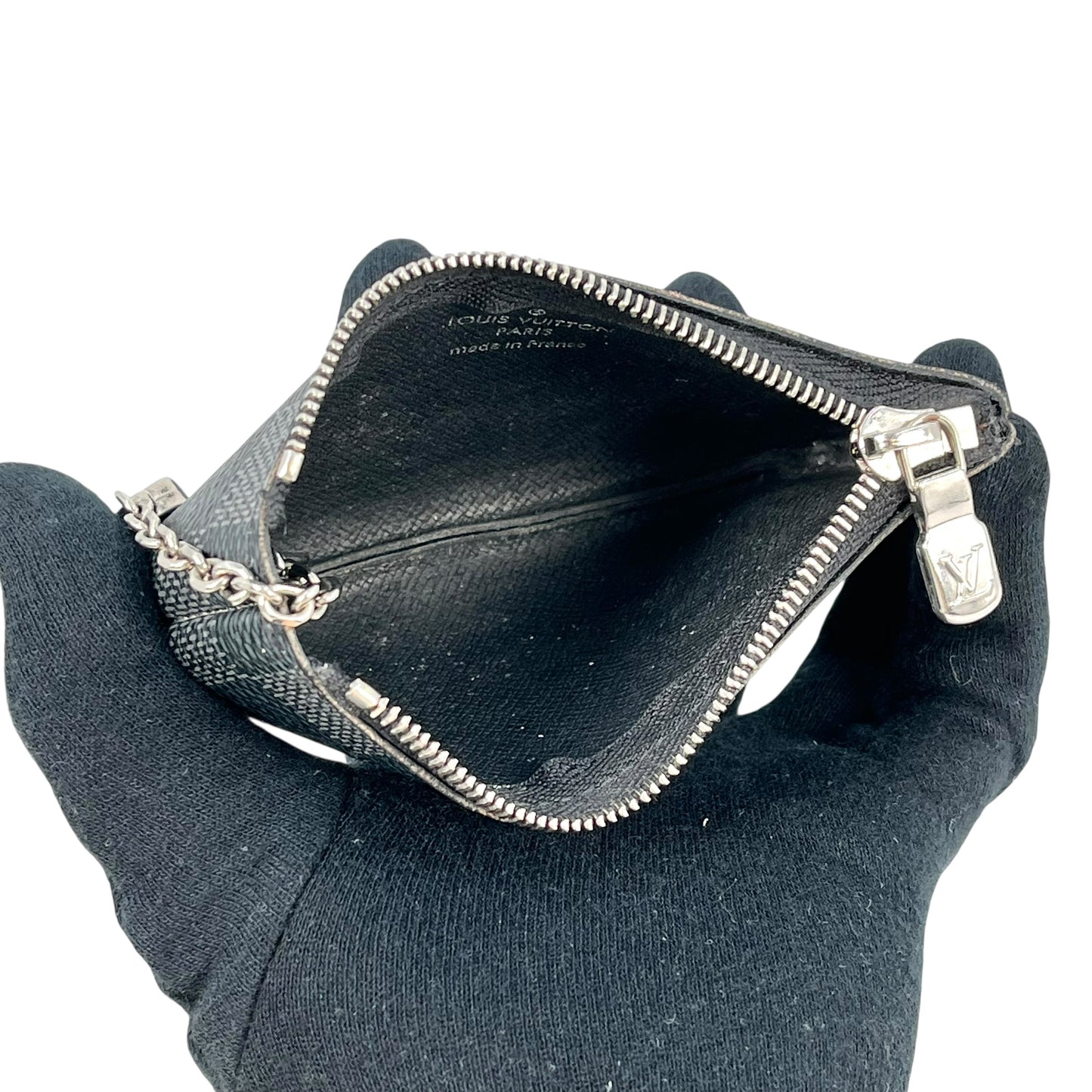 Louis Vuitton Pochette Cles Key ring coin case