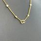 Dior Clair D Lune Necklace Metal Resin Pearl and Crystal
