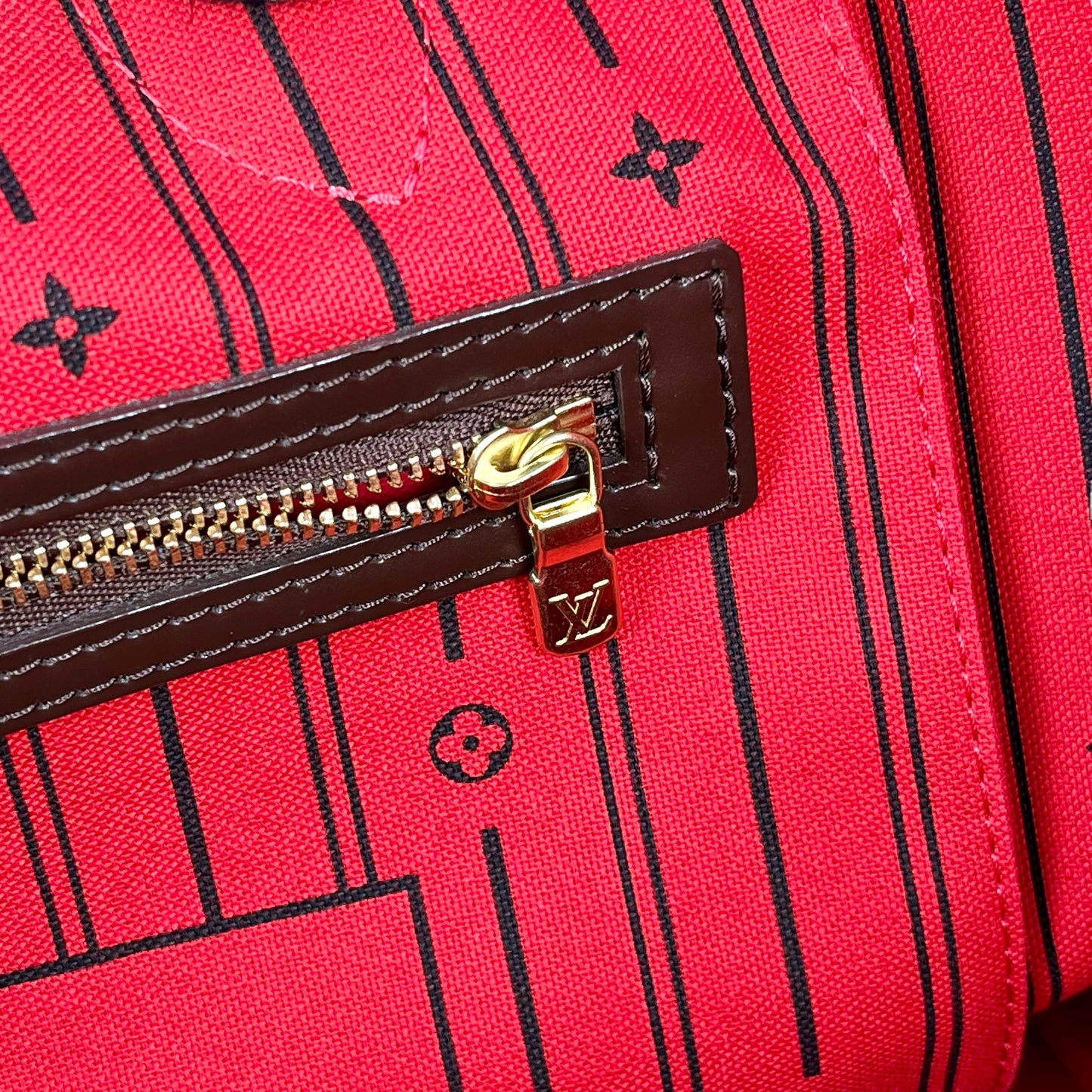 Louis Vuitton Damier Neverfull MM - Darkbrown