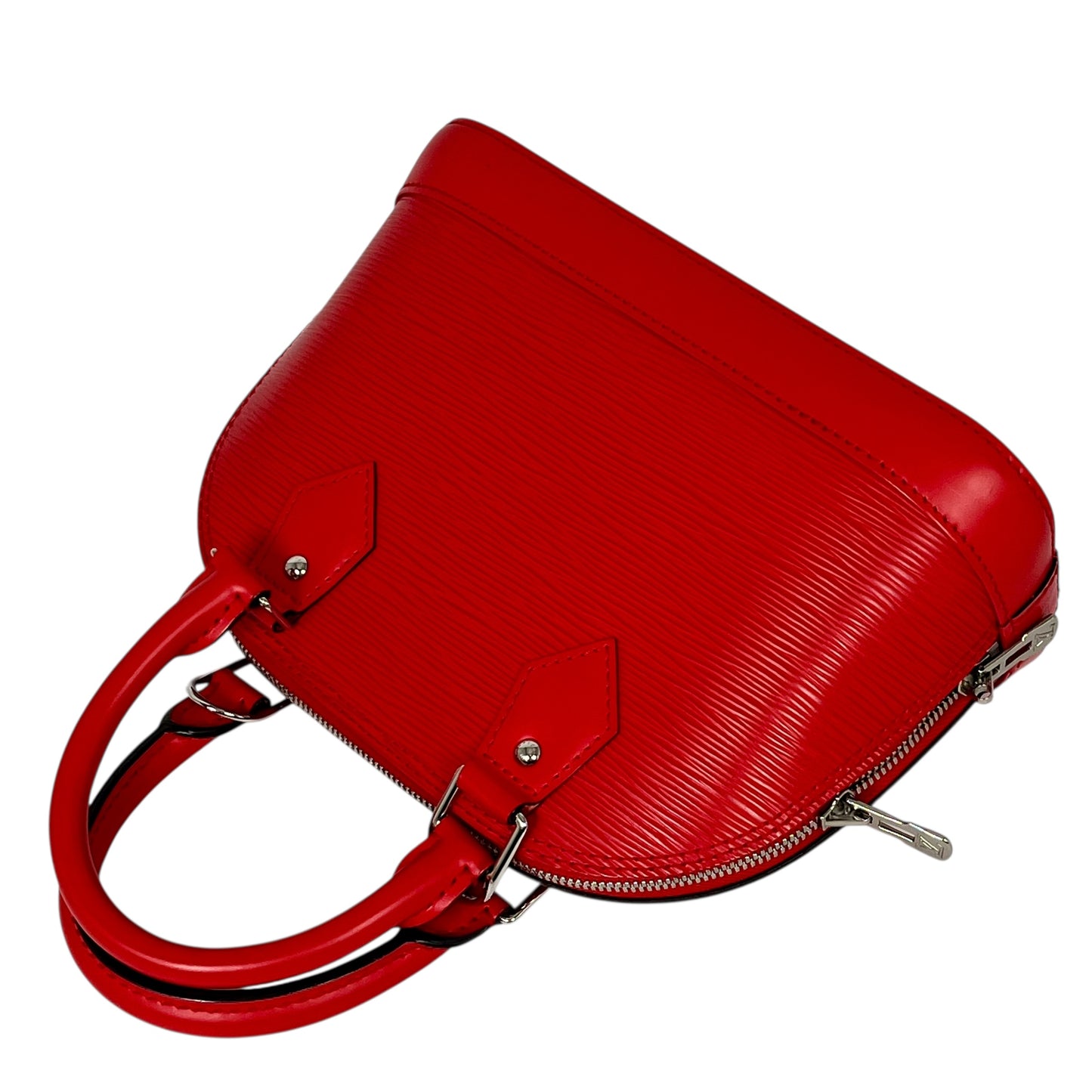 Louis Vuitton Epi Alma BB Hand Bag - Red