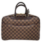Louis Vuitton Damier Deauville Bowling Vanity Hand Bag