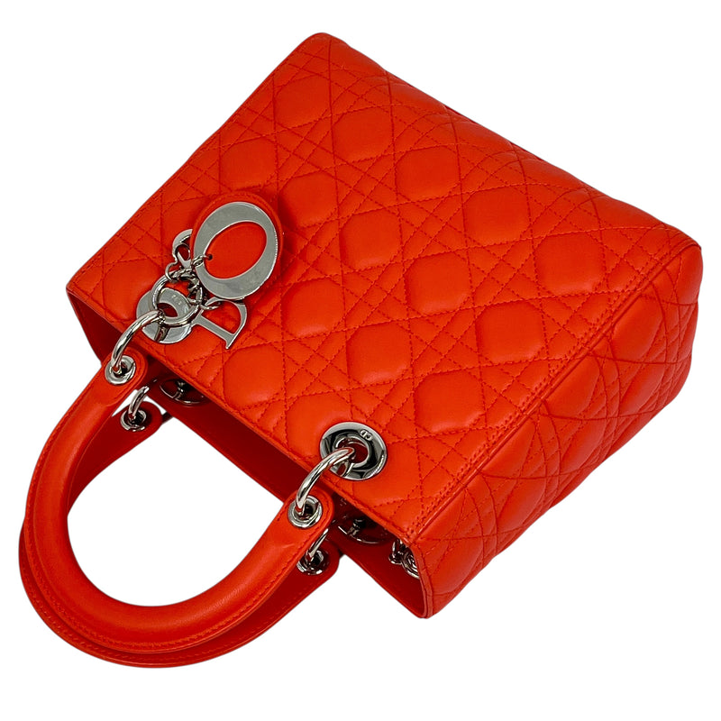Dior Lady Dior 2way Bag - Orange