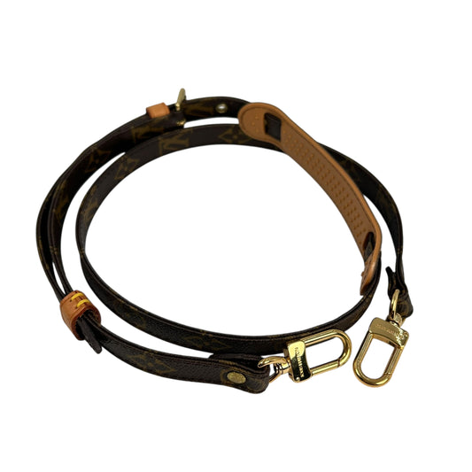 Louis Vuitton Monogram Canvas Leather Shoulder Strap 101cm
