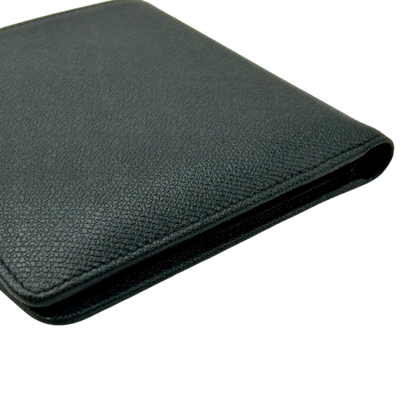 CHANEL Coco Button Compact Wallet - Black