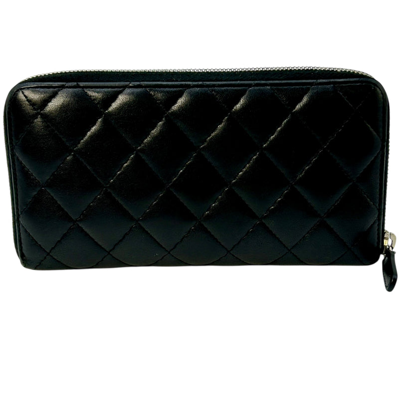 CHANEL Cambon Line Long Wallet - Black