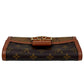 Louis Vuitton Portefeuille Sarah Dauphine Long Wallet - Brown