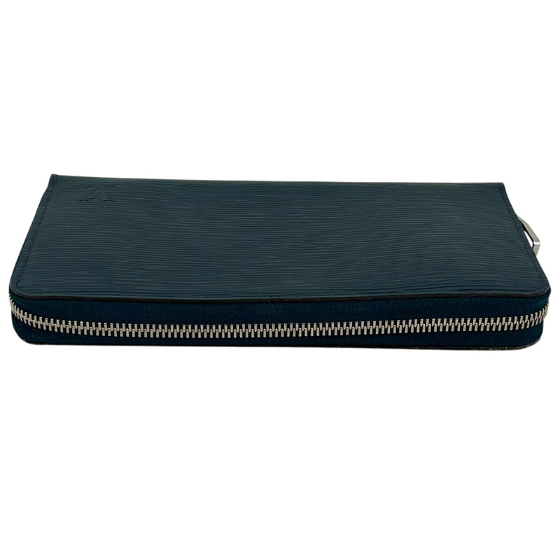 Louis Vuitton Epi Zippy Organizer Long Wallet - Black Blue