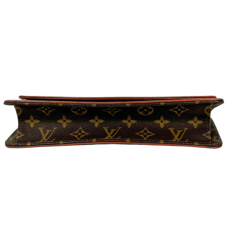 Louis Vuitton Monogram Pochette Dame Clutch Bag - Brown