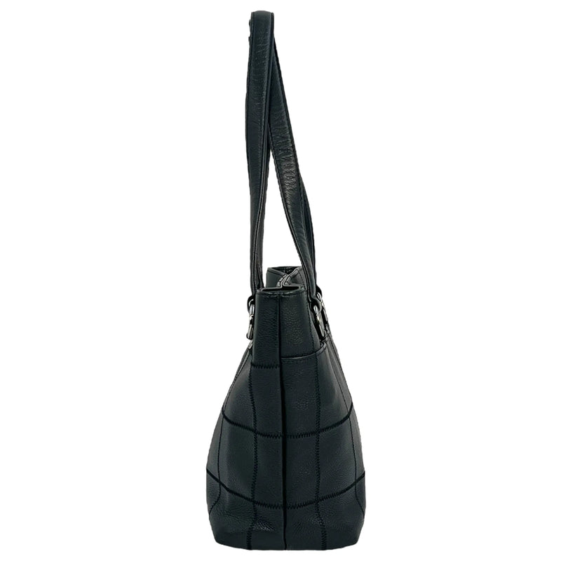 CHANEL Chocolate Bar Tote Bag - Black
