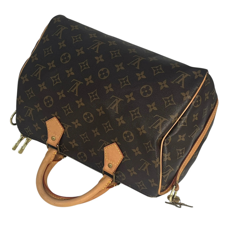 Louis Vuitton Monogram Speedy 30 Bandouliere Hand Bag Shoulder Bag