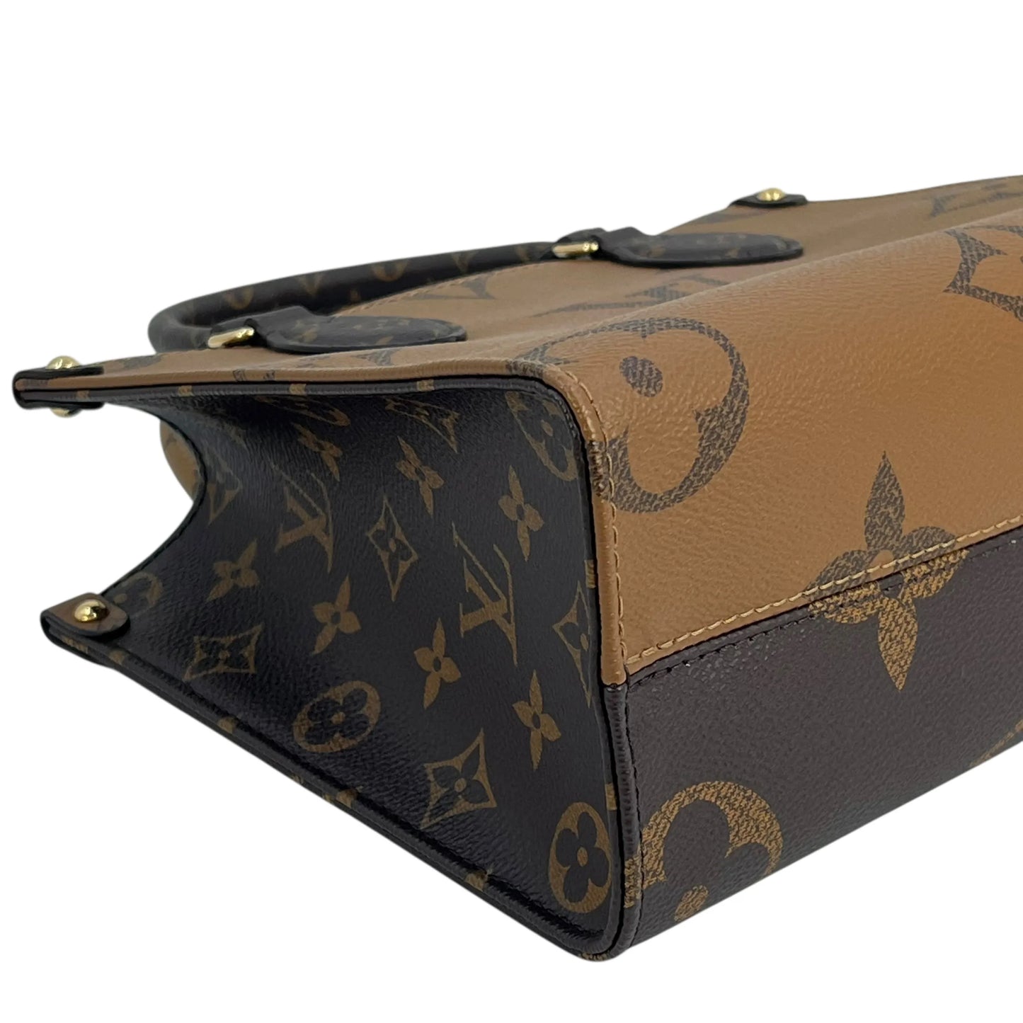 Louis Vuitton On The Go PM Hand Bag Shoulder Bag - Brown
